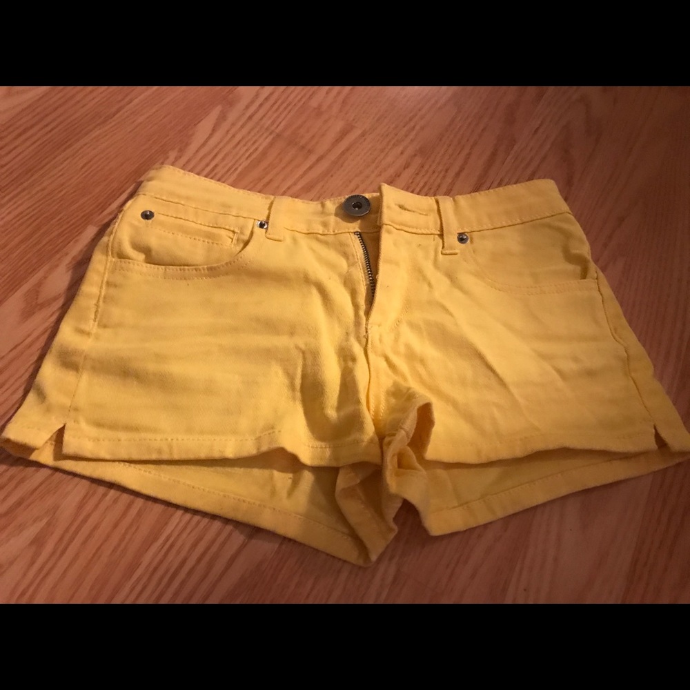Yellow Shorts